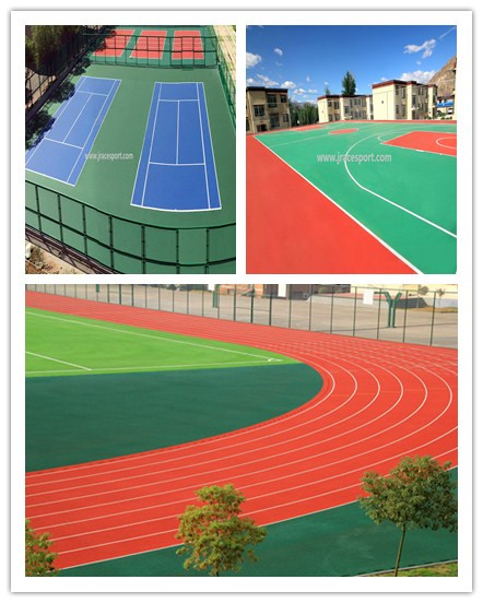 Campo de 400 esportes da tartã do revestimento da pista de atletismo do medidor para o esporte das facilidades atléticas